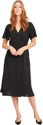 Produktbild von Vila Damen Lovie Wickelkleid M