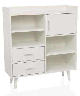 Kommode MYRDAL, 80x30x90 cm, 2 Schubladen, Weiß