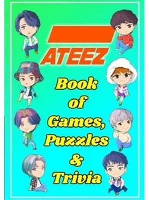 Produktbild von ATEEZ Book Of Games, Puzzles and Trivia
