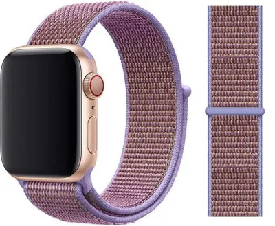 Produktbild von Original Apple Sport Loop Armband 42/44/45mm MV6K2ZM/A Lilac
