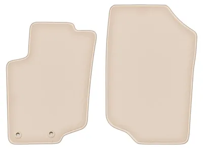 Produktbild von DURBAN Beige Velours-Fußmatten vorne für Peugeot 207 SW, Kombi, Schrägheck (2006-2012)