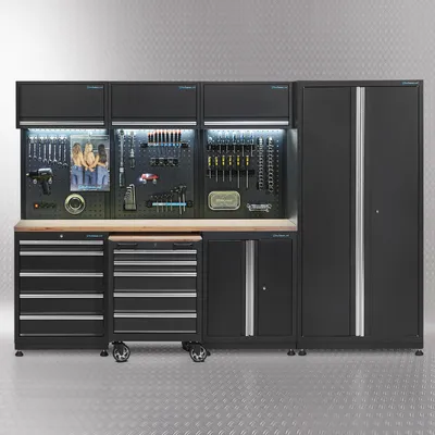 Produktbild von Werkstatteinrichtung PREMIUM 300 cm Eiche