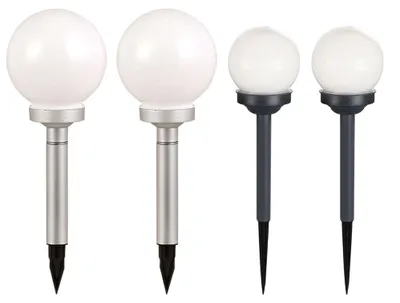 Produktbild von 4er Set LED Solar Steckleuchten für Ihren Garten oder Hof