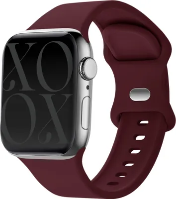 Produktbild von Apple Watch Silikonarmband (Burgundy)
