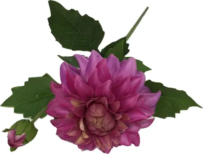 Produktbild von artplants.de Künstliche Dahlie WERNYT, violett, 45cm - Kunstblume Georgine
