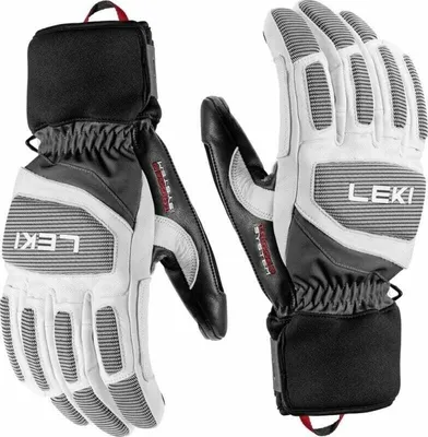 A pair of Leki ski gloves.