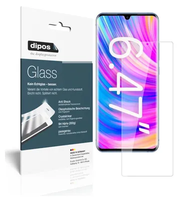 Obrázok produktu pre 2x ochranná fólia pre ZTE Blade 20 Pro 5G - Anti-Shock 9H Film dipos Glass Plastic Glass