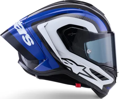 Produktbild von Alpinestars Supertech R10 Arius Helm, schwarz/weiß/blau, L (59/60)
