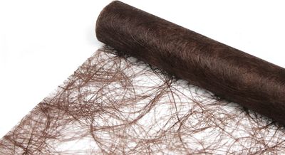 Sizoweb Tischläufer - chocolat - col. 021 - 30 cm - 25 Meter - 64 021-R 300