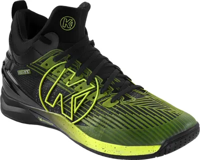 Produktbild von Kempa Hallen-Sport-Schuhe Attack Mid Children 2008670_02 schwarz/fluo gelb 6