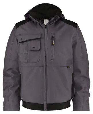 Imagen del producto de Chaqueta de invierno DASSY modelo AUSTIN, talla XL, color gris antracita/