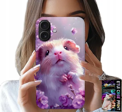 Obrázok produktu pre Puzdro Pre Iphone 16 - Roztomilý Škrečok, Vzory Hlodavcov Pre Deti