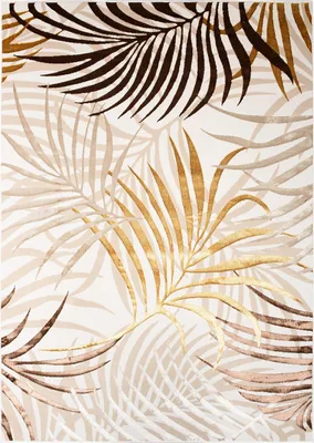 Immagine prodotto di Tappeto Tapiso GOLDEN Moderno a pelo corto Beige Marrone ÖKOTEX 80 x 150 cm