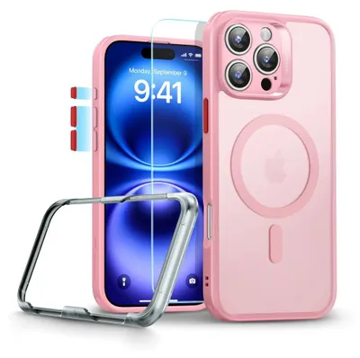 Produktbild von Esr Classic Pro Set Halolock Magsafe Iphone 16 Pro Max Frosted Pink