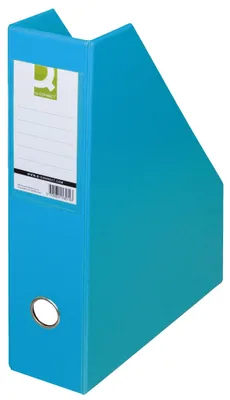 Produktbild von Q-Connect® KF16209 Stehsammler A4 76mm hellblau
