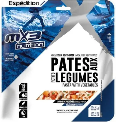Obrázok produktu pre Liofilizované jedlo MX3 (805) Cestoviny so zeleninou 125 g