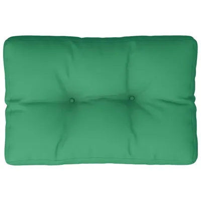 Immagine prodotto di vidaXL Cuscino Pallet verde 50x40x12 cm tessuto