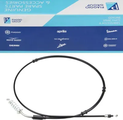 Imagen del producto de Cable de freno de estacionamiento, cable original para Piaggio MP3 400-500, Gilera Fuoco