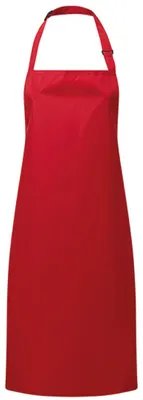 Produktbild von Premier Workwear PR115 | Latzschürze Waterproof Bib Apron, 72 x 86 cm - Farbe: Red (ca. Pantone 201C) - Größe: 72 x 86 cm