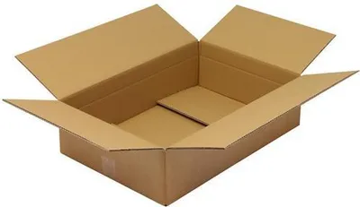 Produktbild von Faltkarton 2-wellig Maße 590x390x150mm Qualität 2.30BC braun TRANSPAK