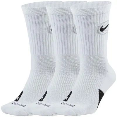 Produktbild von Nike U Nk Crew Everyday Bball 3Pr White/Black M