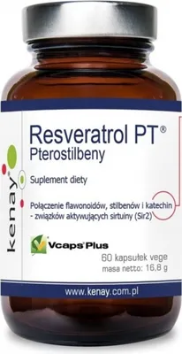 Produktbild von Kenay Resveratrol Pt Pterostilbene (60 Kapseln) BI3042