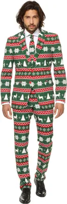 Produktbild von Opposuits grünes Weihnachts-Herrenkostüm - L (54)