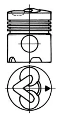 Produktbild von KOLBENSCHMIDT Reparatursatz Kolben / Zylinderlaufbuchse