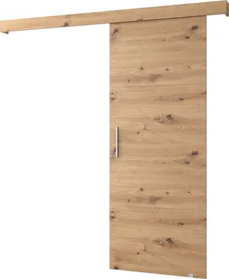 Produktbild von MEBLE KRYSPOL  Schiebetürsystem SALWADOR 1 mit Schienenabdeckung, Einbautüren, 90x204cm, Artisan