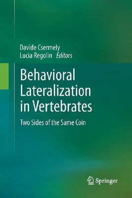 Produktbild von Behavioral Lateralization in Vertebrates