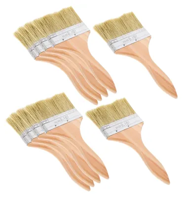 Produktbild von 10 Stück Holz- und Acrylpinsel für die Malerei