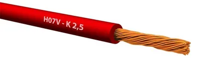 Obrázok produktu pre Vodič CYA2,5 červený H07V-K