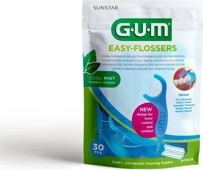 Productafbeelding van Gum Easy flossers (30 stuks)