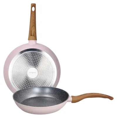 Pfannenset 2-teilig 24/28 cm, Aluminium, rosa, Antihaft