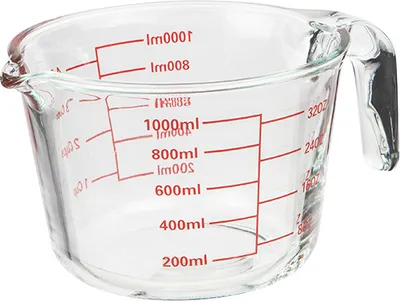 Produktbild von Messbecher aus Glas, 1L
