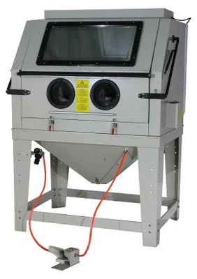 Imagen del producto de Cabina de pintura eléctrica - 990 litros de espacio de trabajo - con iluminación y sistema de extracción