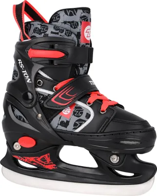 Produktbild von TEMPISH Kinderschlittschuh RS TON ICE - verstellbar - Jr. schwarz-rot 34