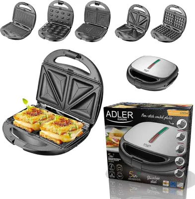 Zdjęcie produktu dla Adler AD 3040, Czarny, Szary, Plastik, Ready, Plastik, 1200 W, 220 - 240 V