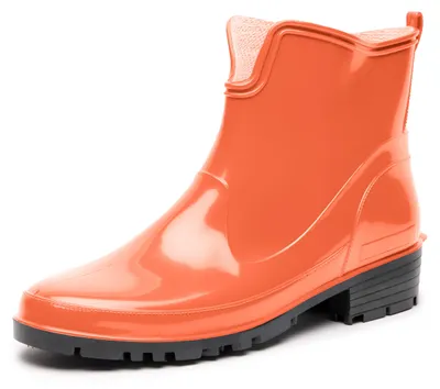 Produktbild von Ladeheid Damen Kurze Gummistiefel LA-930 (Orange, 38)