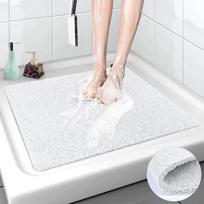 Immagine prodotto di Tappetino da doccia Famanu – antiscivolo e resistente – 40 x 60 cm