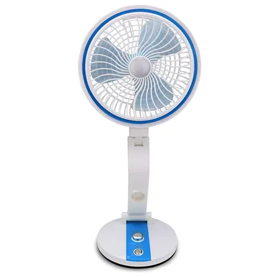 Obrázek produktu pro Verk Bezdrátový skládací ventilátor s LED lampičkou modrobílá