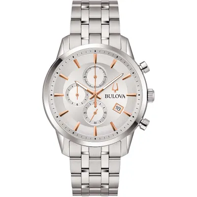 Produktbild von Chronograph Bulova Silber   Kollektion Sutton Chronograph - mann