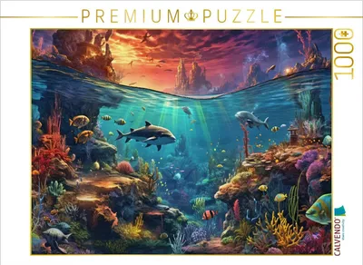 Produktbild von CALVENDO Puzzle Zwischen den Welten | 1000 Teile Lege-Größe 64x48cm Foto-Puzzle für glückliche Stunden