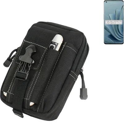 Produktbild von K-S-Trade Gürtel Tasche kompatibel mit OnePlus 10 Pro Gürteltasche Holster Schutz Hülle Handy Hülle Smartphone outdoor Handy-Hülle schwarz