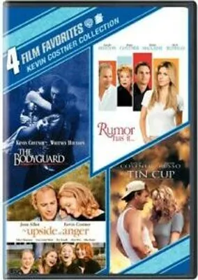 Obrázok produktu pre 4 Obľúbené filmy: Kevin Costner [DVD] [R DVD