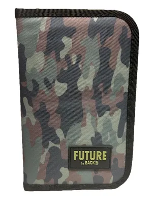 Produktbild von Camouflage Federtasche gefüllt mit 22 Teilen Federmäppchen Federmappe