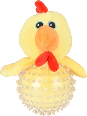 Zdjęcie produktu dla Zabawka dla psa tpr wilco kurczak żółty 16 cm pies