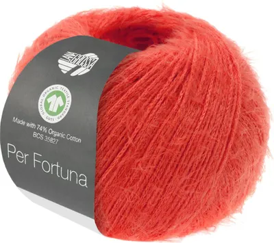 Produktbild von Lana Grossa - Per Fortuna GOTS 0064 leuchtendrot