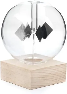 Productafbeelding van ST85 Decoratie - Hout - Glas - Transparant - 11,8 x 11,2 x 15,9 cm