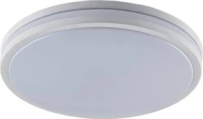 Produktbild von LED-Deckenlampe Arnim, weiß, Kunststoff, Ø 49cm, IP44